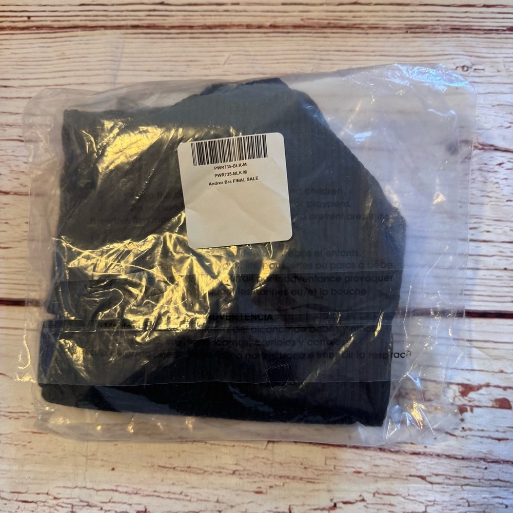 NWT GiGi C Andrea Bra in Black Sz S M - Picture 5 of 8